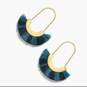 Madewell Arc Wire Fringe Earrings
